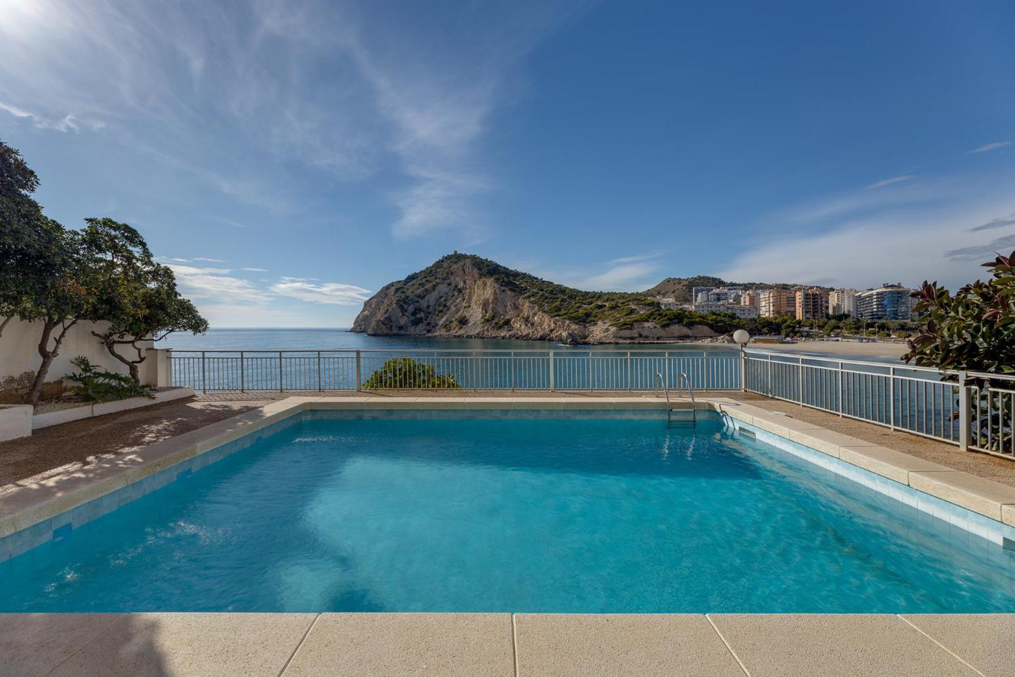 Europa Club Apartment, La Cala De Finestrat, Benidorm, Next To The Beach, Ground Floor, Air Cond Bagian luar foto