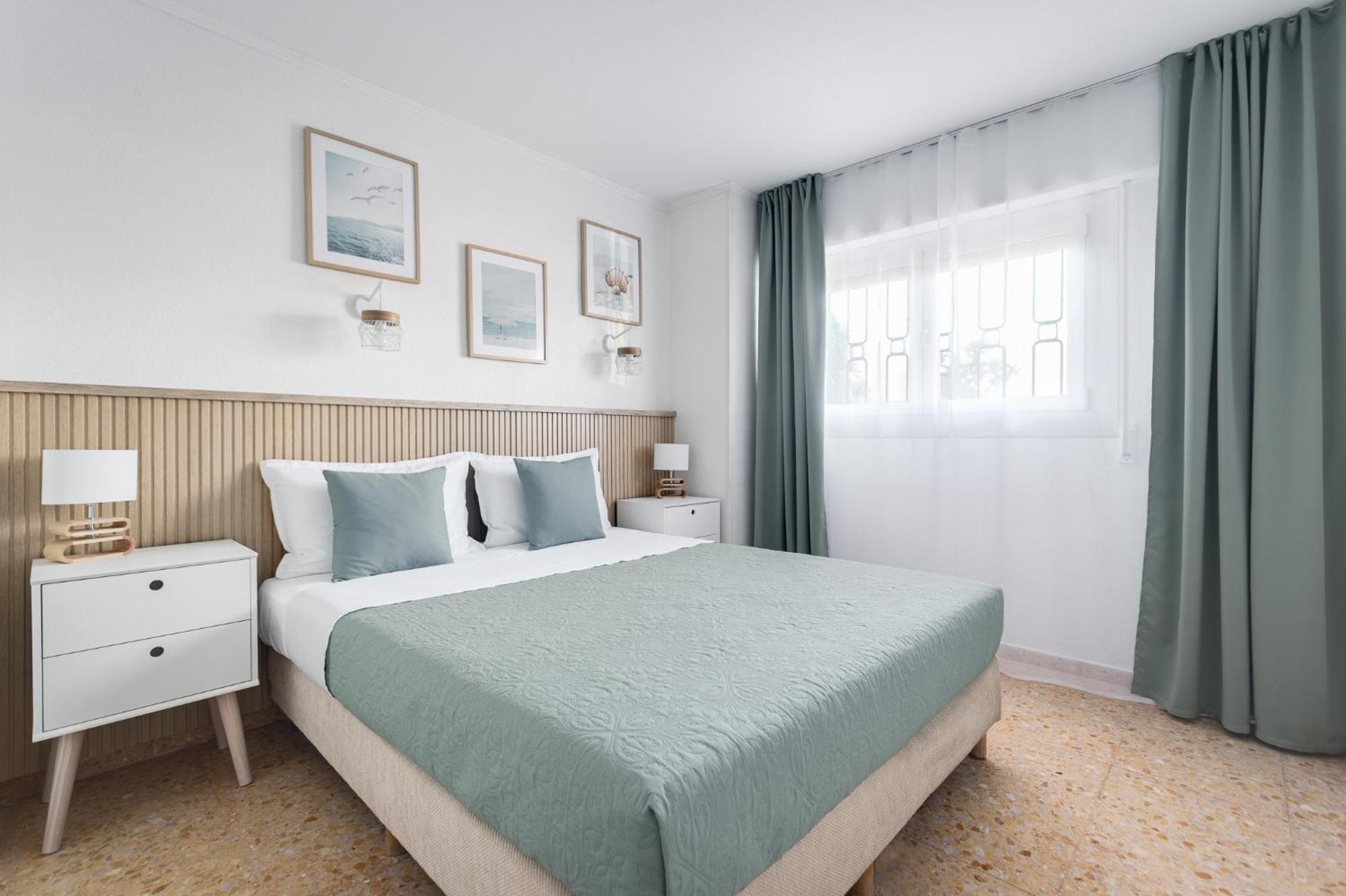 Europa Club Apartment, La Cala De Finestrat, Benidorm, Next To The Beach, Ground Floor, Air Cond Bagian luar foto