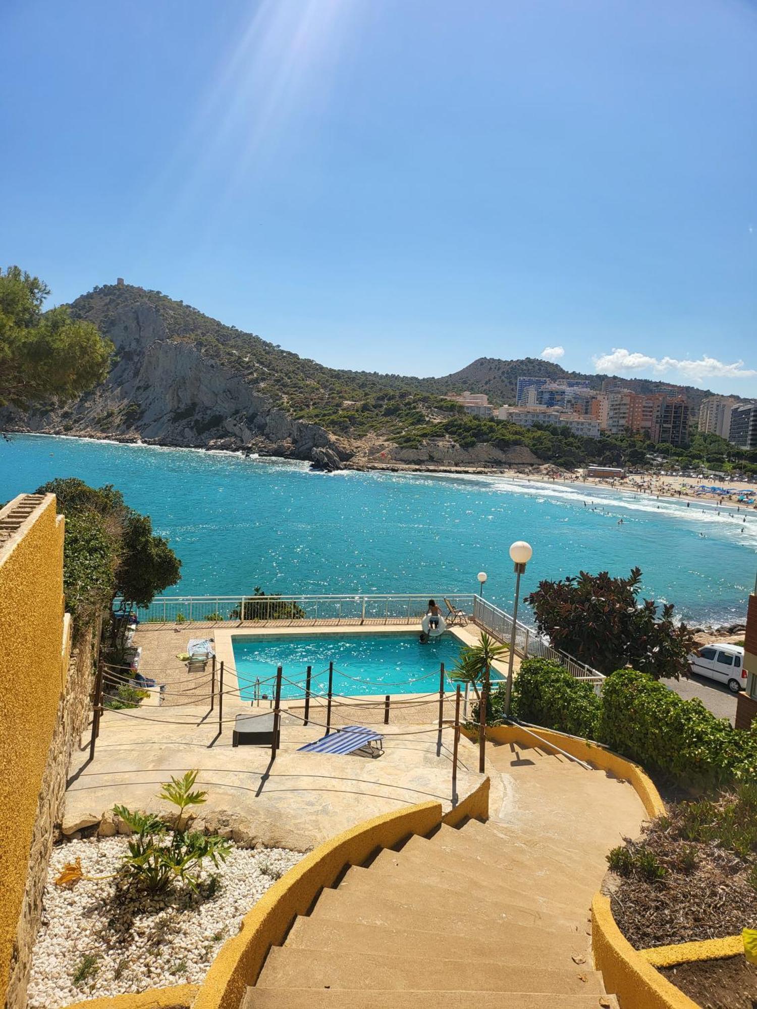 Europa Club Apartment, La Cala De Finestrat, Benidorm, Next To The Beach, Ground Floor, Air Cond Bagian luar foto